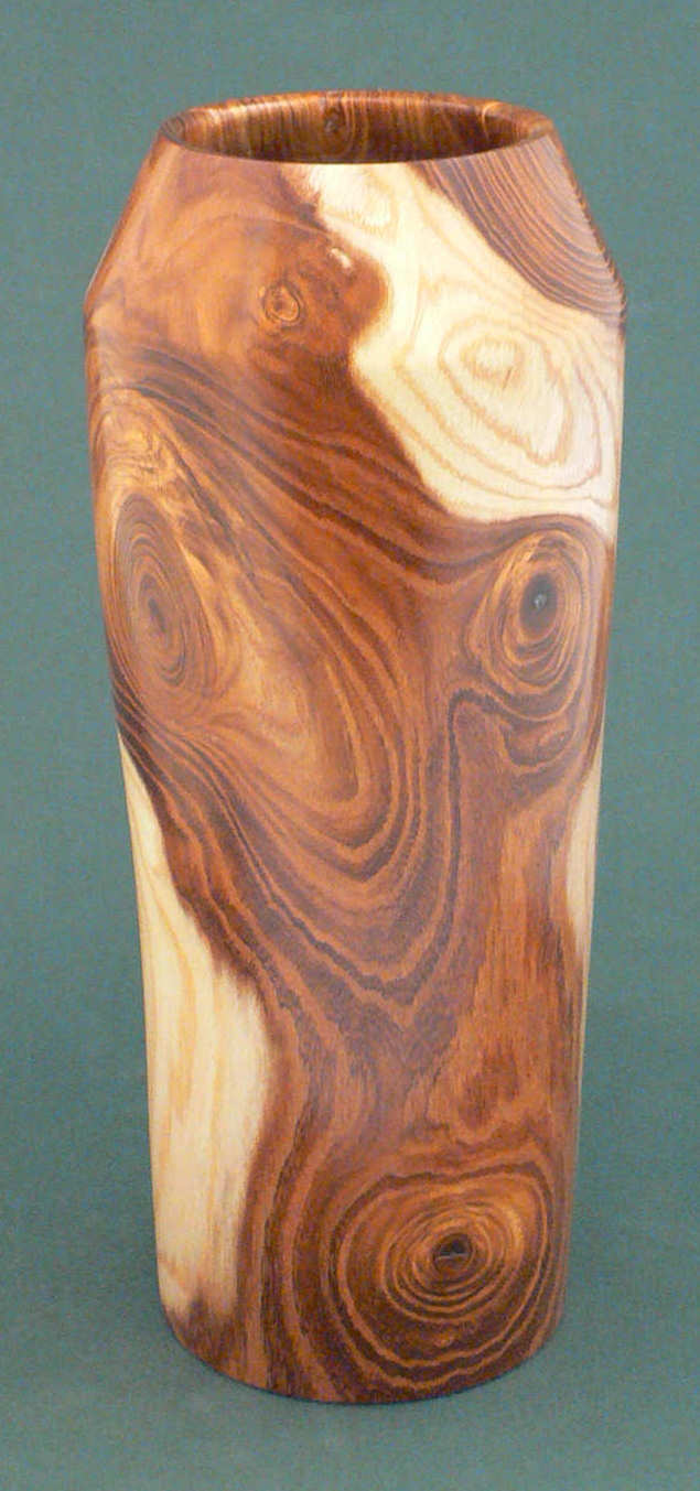 Image showing an example of a Laburnum hollow form vessel