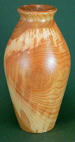 Image showing an example of a cherry hollow form vessel