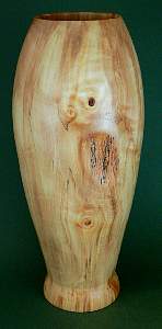 Image showing an example of a Sycamore hollow form vessel
