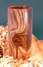 Wood art by Chris Rymer of Inside Out Wood Art made from - 
      Laburnum