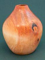 Image of an Birch hollow vessel made by Chris Rymer of Inside Out Wood Art