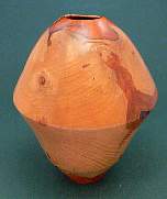 Image of an Laurel hollow vessel made by Chris Rymer of Inside Out Wood Art