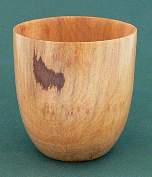 Image of an London Plane (lacewood) hollow vessel made by Chris Rymer of Inside Out Wood Art